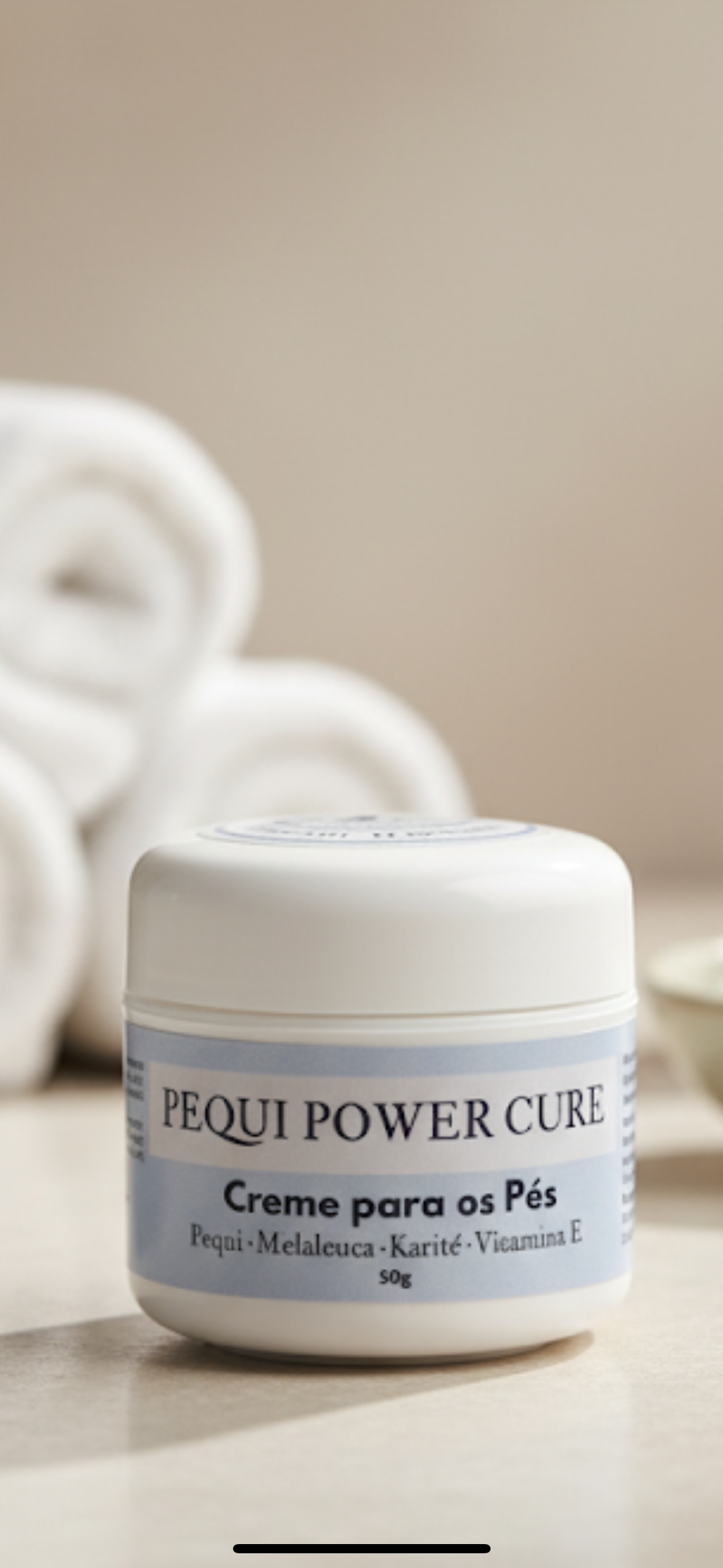 HIDRANTE PARA OS PÉS  |  Pequi Power Cure